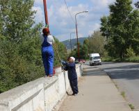 Вагоностроители помогают Усть-Катаву в благоустройстве