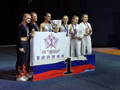 У чирлидеров Усть-Катава два призовых места Всероссийских соревнований!