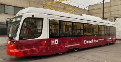 Новые трамваи производства УКВЗ поступили в Магнитогорск