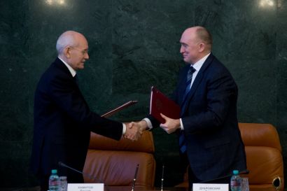 Борис Дубровский и Рустэм Хамитов подписали соглашение о сотрудничестве