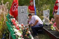 В Усть-Катаве установили памятник ветерану Великой Отечественной войны