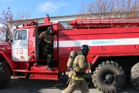 У полицейских и пожарных Усть-Катава прошли учения