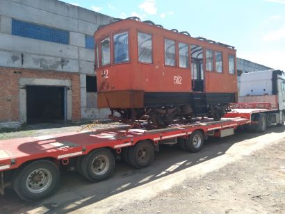 В Усть-Катаве спасли раритетный трамвайный вагон