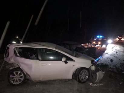 Пять автомобилей столкнулись на трассе М5