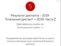 Отличников Тотального диктанта приглашают на награждение