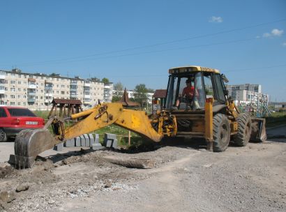 В Усть-Катаве начались работы в рамках проекта «Городская среда»