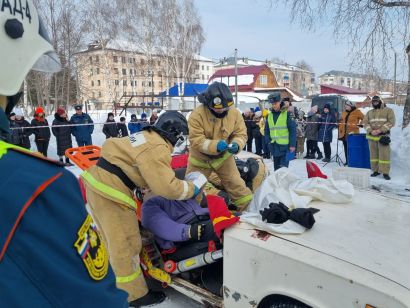 Усть-катавские пожарные приняли участие в соревнованиях