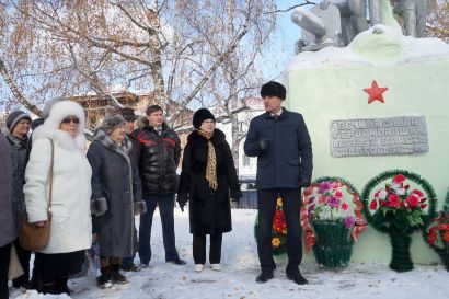 В Усть-Катаве прошло мероприятие в честь революции 1917 года