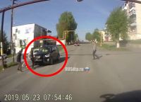 В Юрюзани школьница попала под колёса на пешеходном переходе
