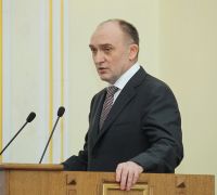 и. о. губернатора Челябинской области, выступил перед депутатами с основными положениями обновлённой программы &quot;Стратегия-2020&quot;
