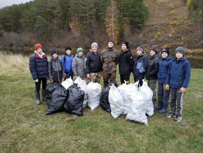 Юные рыболовы Усть-Катава провели акцию «Чистый берег»