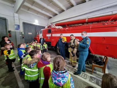 Усть-катавским малышам рассказали правила пожарной безопасности