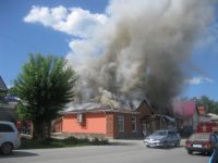 На  улице Революционной города Усть-Катава случился пожар