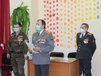 Ветераны ОВД поздравили воспитанников Центра помощи