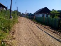 В посёлке Первомайский отсыпан проблемный участок дороги