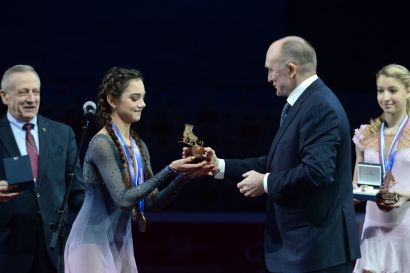 Борис Дубровский принял участие в награждении чемпионов России по фигурному катанию 