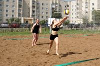 В Усть-Катаве прошли соревнования по пляжному волейболу
