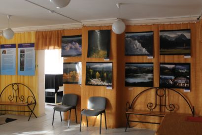 В музее Усть-Катава проходит выставка работ Владимира Богдановского