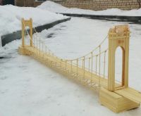 В детском саду Усть-Катава появился мост