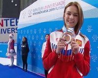 Четыре медали - вклад в копилку сборной Россиичелябинки Екатерины Ефремовой