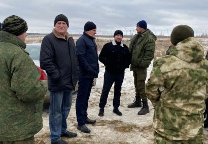 Делегация Усть-Катава посетила пункт подготовки мобилизованных в Чебаркуле