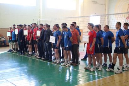 Мужская команда Усть-Катава по волейболу стала бронзовым призёром областного чемпионата