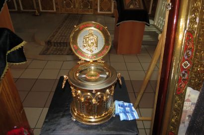 Relics of the Matron Moscow will bring to the temple Ust-Katava