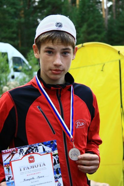 Лыжник из Усть-Катава Сергей Комаров вошёл в число призёров летних соревнований