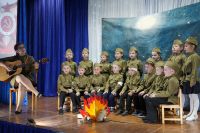 В Усть-Катаве прошёл смотр-конкурс военно-патриотической песни