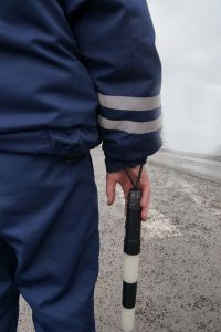 На трассе М5 около Усть-Катава сбит инспектор ДПС