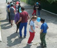 В школе села Тюбеляс начал работу лагерь «Непоседы»