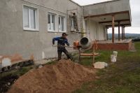 В Усть-Катаве ремонтируют фасад музыкальной школы
