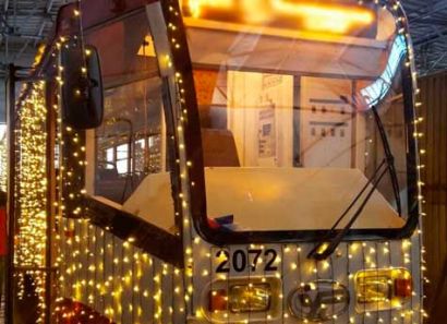 Трамваи в Челябинске засветятся гирляндами