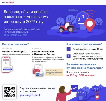 В Челябинской области выбирают малые населенные пункты, которые первыми подключат к высокоскоростному мобильному интернету 