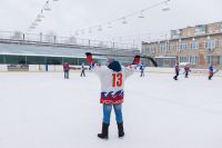 Хоккей в валенках открыл 21-ю заводскую Спартакиаду