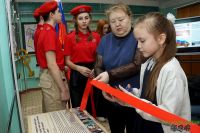 В школе № 7 Усть-Катава прошло торжественное открытие «Парты героя»