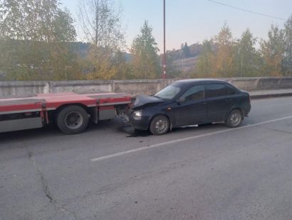 В Усть-Катаве произошло ДТП, в которой пострадал несовершеннолетний пассажир
