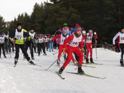 В Усть-Катаве прошёл тридцать пятый лыжный &quot;Веер&quot;