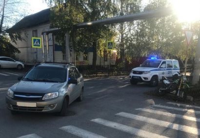 В Усть-Катаве мотоциклист пострадал в ДТП