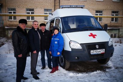 Усть-Катав получил новый автомобиль «Скорой помощи»