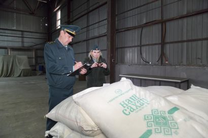 В Челябинской области предотвратили незаконный вывоз сахара