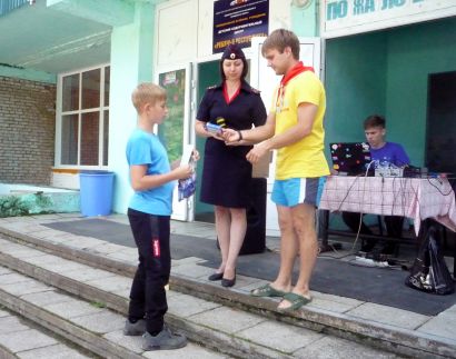В загородном лагере Усть-Катава прошел конкурс «Я за здоровый образ жизни» 