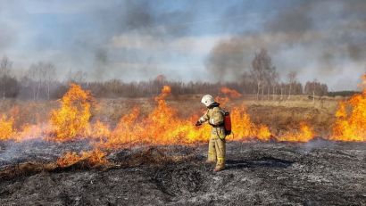 Вопросы прохождения пожароопасного периода обсудили на заседании комиссии по предупреждению и ликвидации ЧС