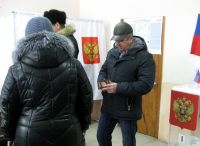 В разъезде Минка проголосовало уже более половины избирателей