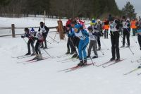 В Усть-Катаве прошла городская лыжная гонка