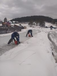 Спасатели Усть-Катавского ПСО работали в разъезде Минка