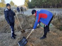 Лыжники подготовили трассу к новому сезону