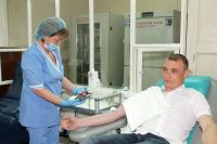 В Усть-Катаве на станции переливания прошёл очередной забор крови