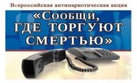 В Усть-Катаве стартовала акция «Сообщи, где торгуют смертью»