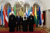 Алексей Текслер и патриарх Кирилл провели рабочую встречу